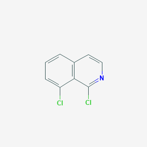 molecular formula C9H5Cl2N B1427702 1,8-Dichloroisoquinoline CAS No. 848841-64-5