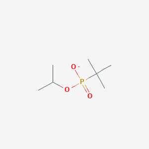 molecular formula C7H16O3P- B14277026 Propan-2-yl tert-butylphosphonate CAS No. 129821-74-5