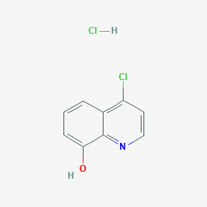 molecular formula C9H7Cl2NO B1427713 4-Chloroquinolin-8-ol hydrochloride CAS No. 57334-61-9