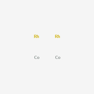 molecular formula Co2Rh2 B14277164 cobalt;rhodium CAS No. 154104-29-7