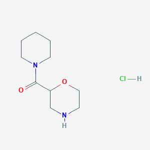 2-(Piperidine-1-carbonyl)morpholine hydrochloride