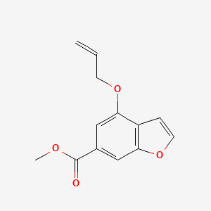 Methyl 4-(allyloxy)-1-benzofuran-6-carboxylate