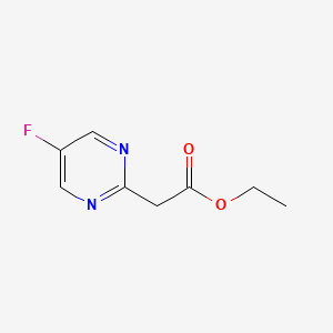 Ethyl 2-(5-fluoropyrimidin-2-yl)acetate