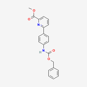 Methyl 6-(4-(((benzyloxy)carbonyl)amino)phenyl)picolinate