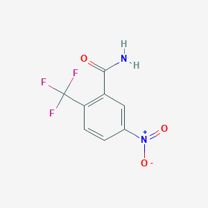 5-Nitro-2-(trifluoromethyl)benzamide