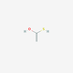 molecular formula C2H4OS B14277345 1-Sulfanylethen-1-ol CAS No. 129278-04-2
