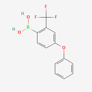 (4-Phenoxy-2-(trifluoromethyl)phenyl)boronic acid