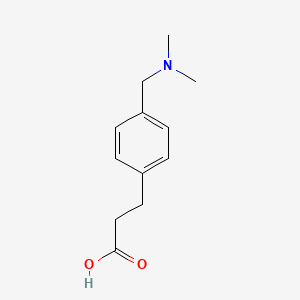 3-{4-[(Dimethylamino)methyl]phenyl}propanoic acid