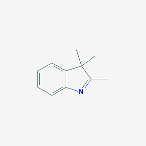 molecular formula C11H13N B142774 2,3,3-Trimethylindolenine CAS No. 1640-39-7