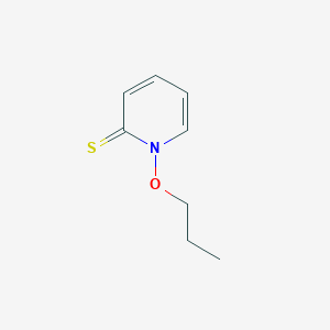 molecular formula C8H11NOS B14277417 1-Propoxypyridine-2(1H)-thione CAS No. 122333-41-9