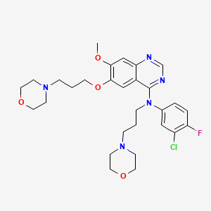 molecular formula C29H37ClFN5O4 B1427759 Gefitinib Impurity 13 CAS No. 1502829-45-9
