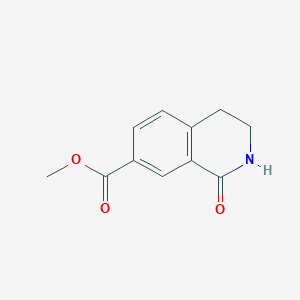 Methyl 1,2,3,4-tetrahydro-1-oxoisoquinoline-7-carboxylate