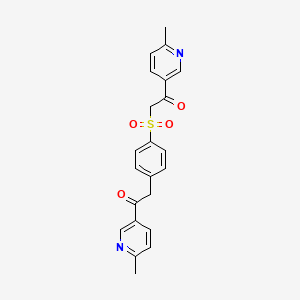 molecular formula C22H20N2O4S B1427771 Etoricoxib Impurity 8 CAS No. 1421227-97-5