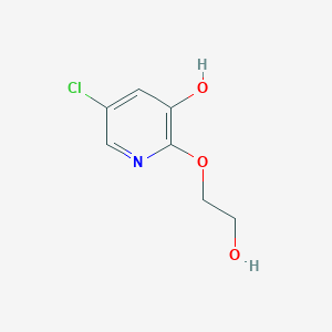 5-Chloro-2-(2-hydroxyethoxy)pyridin-3-ol