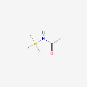 molecular formula C5H13NOSi B142778 N-(Trimethylsilyl)acetamide CAS No. 13435-12-6