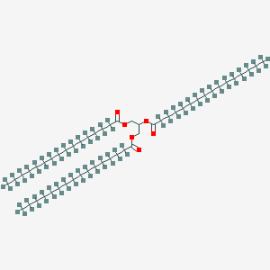 molecular formula C51H98O6 B1427780 Glyceryl tri(hexadecanoate-d31) 