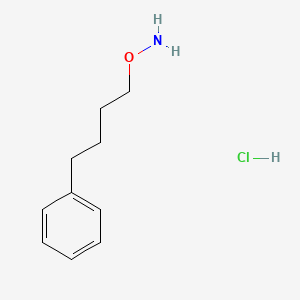molecular formula C10H16ClNO B14277867 O-(4-phenylbutyl)hydroxylamine;hydrochloride CAS No. 138504-81-1