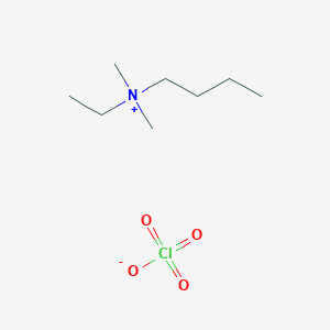 molecular formula C8H20ClNO4 B14277904 N-Ethyl-N,N-dimethylbutan-1-aminium perchlorate CAS No. 138998-30-8