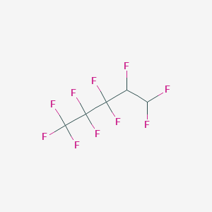 molecular formula C5H2F10 B14277911 Pentane, 1,1,1,2,2,3,3,4,5,5-decafluoro- CAS No. 150999-42-1