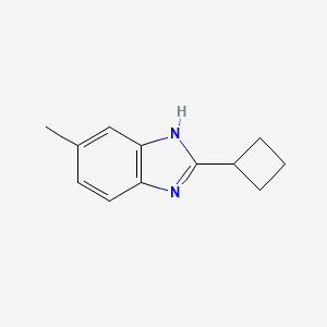 2-Cyclobutyl-5-methyl-1H-benzimidazole