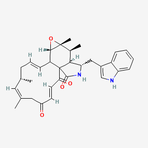 molecular formula C32H36N2O4 B14278099 Prochaetoglobosin III CAS No. 133613-78-2