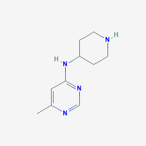 6-methyl-N-(piperidin-4-yl)pyrimidin-4-amine
