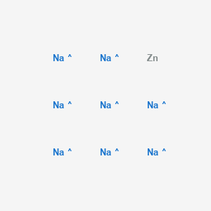 molecular formula Na8Zn B14278121 CID 71345533 CAS No. 144134-53-2