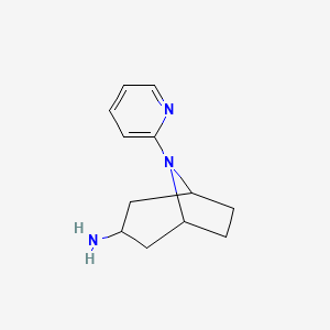 8-(Pyridin-2-yl)-8-azabicyclo[3.2.1]octan-3-amine