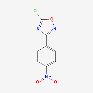 5-Chloro-3-(4-nitrophenyl)-1,2,4-oxadiazole