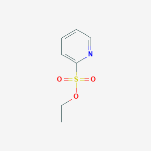 molecular formula C7H9NO3S B14278301 Ethyl pyridine-2-sulfonate CAS No. 126092-21-5