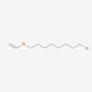 molecular formula C10H19BrO B14278450 1-Bromo-8-(ethenyloxy)octane CAS No. 136039-68-4