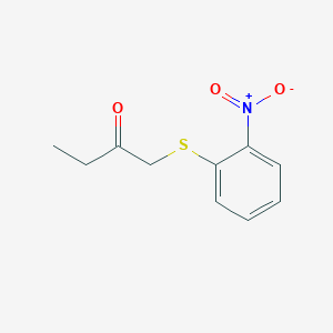 1-[(2-Nitrophenyl)sulfanyl]butan-2-one