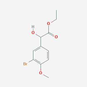 Ethyl 2-(3-bromo-4-methoxyphenyl)-2-hydroxyacetate