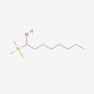 molecular formula C11H26OSi B14278720 1-Octanol, 1-(trimethylsilyl)- CAS No. 125828-07-1