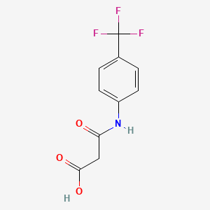3-Oxo-3-[4-(trifluoromethyl)anilino]propanoic acid
