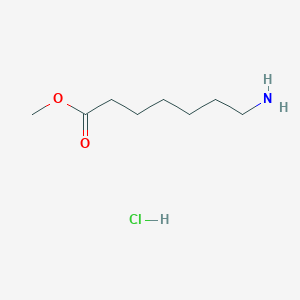 molecular formula C8H18ClNO2 B142789 Methyl 7-aminoheptanoate hydrochloride CAS No. 17994-94-4
