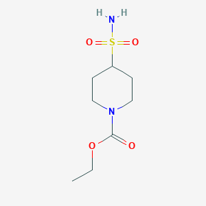 Ethyl 4-sulfamoylpiperidine-1-carboxylate