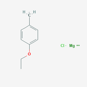 molecular formula C9H11ClMgO B142792 4-Ethoxybenzylmagnesium chloride CAS No. 126508-26-7