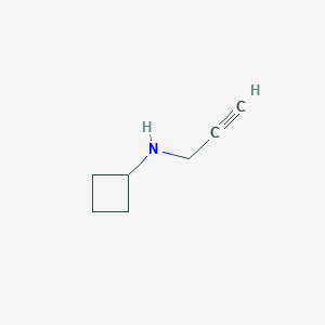 N-(prop-2-yn-1-yl)cyclobutanamine