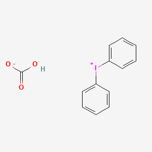 molecular formula C13H11IO3 B14279498 Diphenyliodanium hydrogen carbonate CAS No. 136803-28-6
