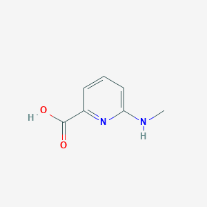 molecular formula C7H8N2O2 B1427976 6-(Methylamino)picolinic acid CAS No. 1250806-91-7