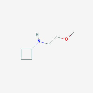 molecular formula C7H15NO B1428017 N-(2-methoxyethyl)cyclobutanamine CAS No. 1094072-00-0