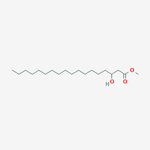 molecular formula C19H38O3 B142804 Methyl 3-hydroxyoctadecanoate CAS No. 2420-36-2