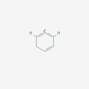 molecular formula C6H6 B14280417 1,2,4-Cyclohexatriene CAS No. 124869-33-6