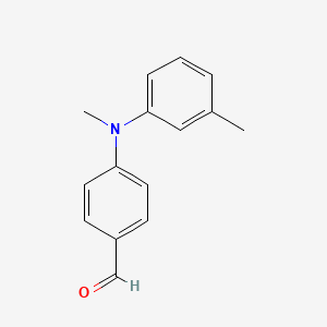 molecular formula C15H15NO B1428045 4-(Methyl(m-tolyl)amino)benzaldehyde CAS No. 1457823-08-3