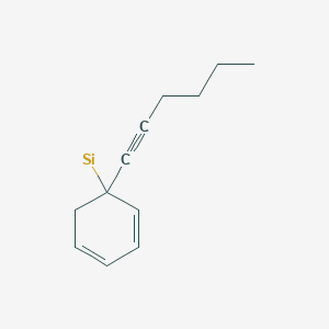 molecular formula C12H15Si B14280450 CID 78061269 