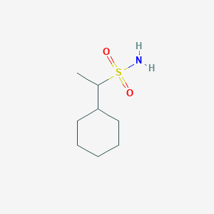 molecular formula C8H17NO2S B1428050 1-Cyclohexylethane-1-sulfonamide CAS No. 1249928-80-0