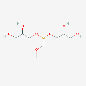 molecular formula C8H19O7Si B14280550 CID 78061102 