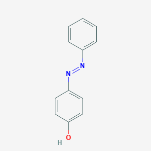 molecular formula C12H10N2O B142808 4-Phenylazophenol CAS No. 1689-82-3