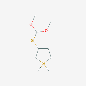 molecular formula C9H20O2Si2 B14280964 CID 78062077 